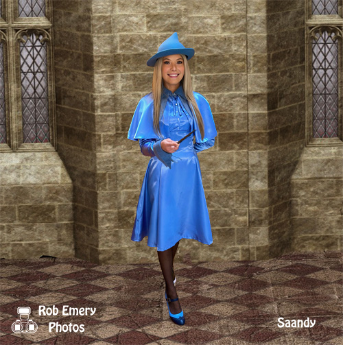 Fleur Delacour in Hogwarts' Great Hall